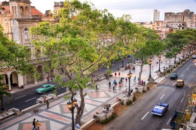 Paseo del Prado Havana Cuba