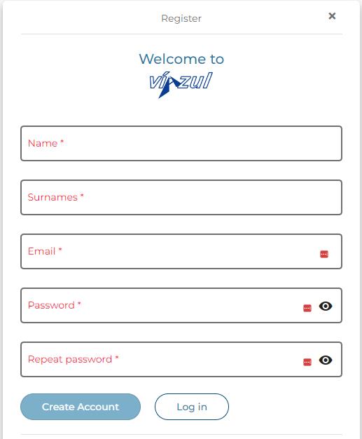 Viazul Signup Form